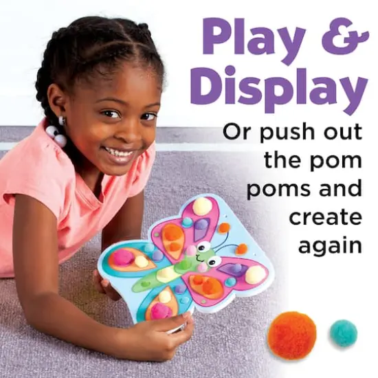 Creativity for Kids&reg; Garden Pom Pom Pictures Kit {7}