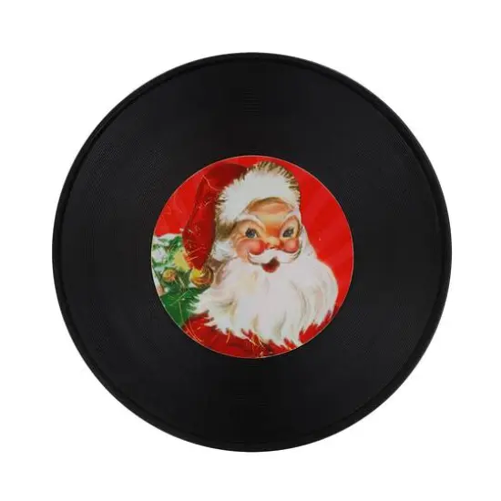 2ct. Vintage Vinyl Record Ornaments {8}