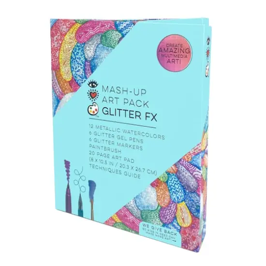 Mash-Up Art Pack Glitter FX Craft Kit {5}