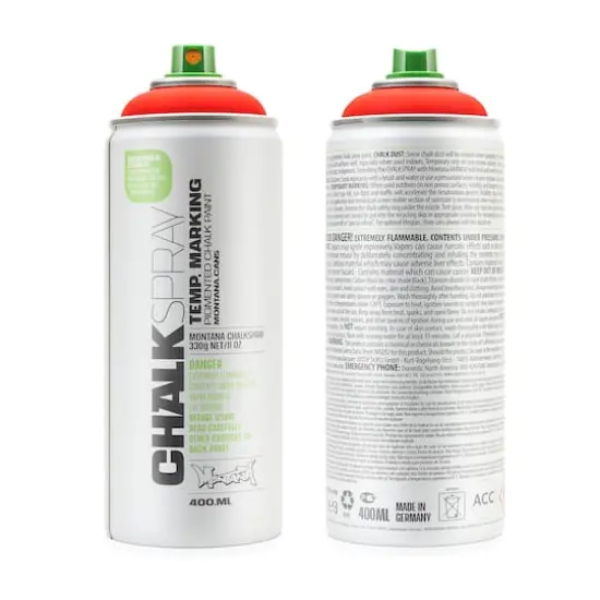 Montana&trade; Cans Chalkspray, 400mL Red {1}