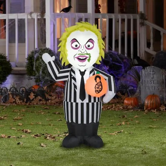 3.5ft. Airblown&reg; Inflatable Stylized Beetlejuice {3}