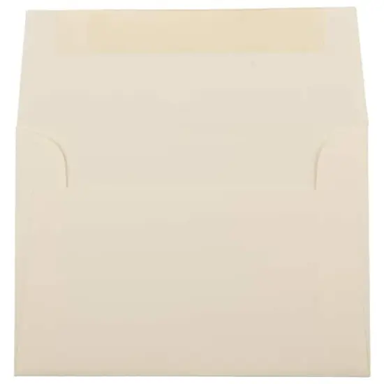 JAM Paper A1 Strathmore Invitation Envelopes, 50ct. Ivory Wove {4}