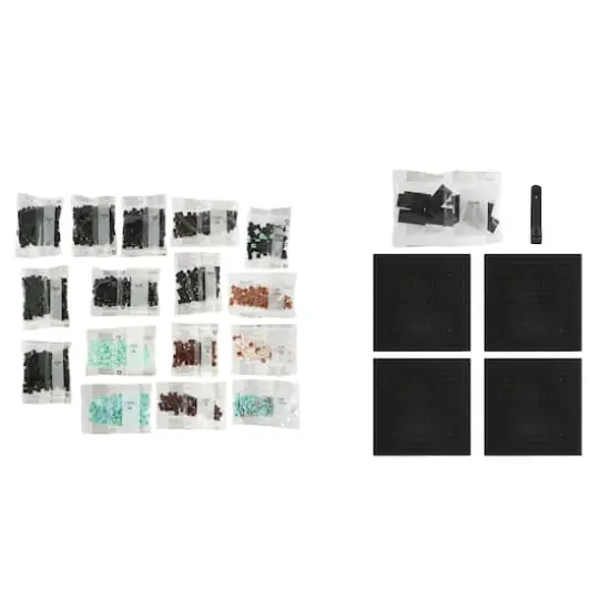 10" x 10" Horse Pixelated Brick Art Kit by Make Market&reg; {3}