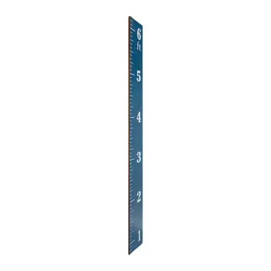 Hello Honey&reg; 66'' Blue Growth Chart Ruler Wall D&eacute;cor {4}