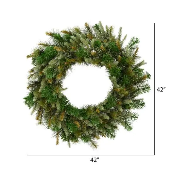 42" Cashmere Pine Artificial Christmas Wreath {4}