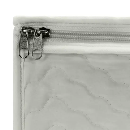 15" Sorbus Deluxe Stemware Storage Chest Beige {5}