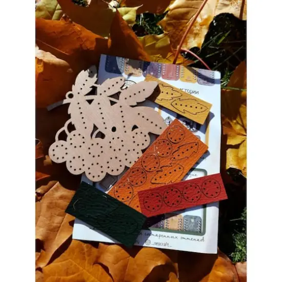 Orchidea Tissue Box Cover - Needlepoint (Halfstitch) Kit Rose {3}