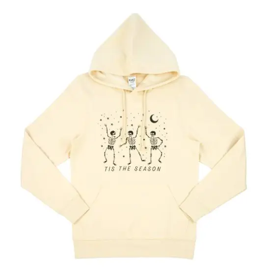 Beige Tis the Season Adult Pullover Hooded Sweatshirt by Celebrate It&trade; {1}
