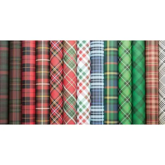 Craft Consortium Tartan Double-Sided Paper Pad, 12" x 12" {7}