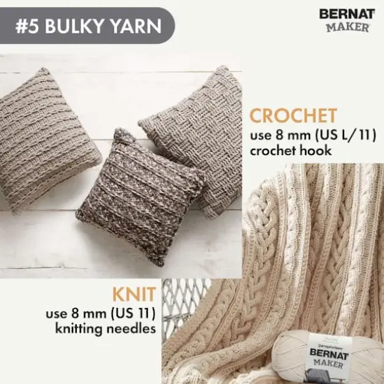 Bernat&reg; Maker&trade; Yarn Cream {5}