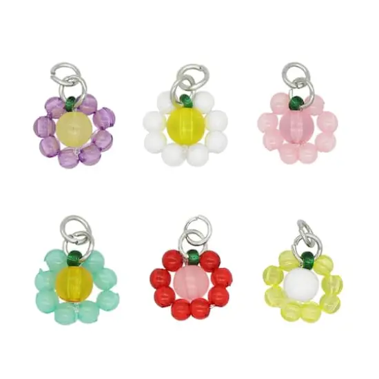 Seed Bead Flower Charms by Bead Landing&trade; {1}