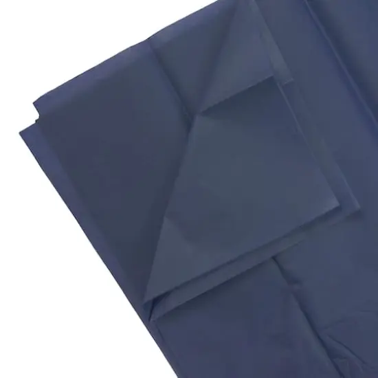 JAM Paper 20" x 26" Tissue Paper, 2 Packs of 10 Sheets Navy Blue {5}