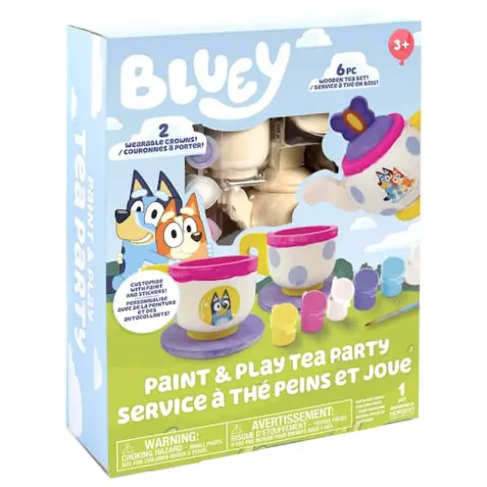 Bluey Paint & Play Tea Party {5}
