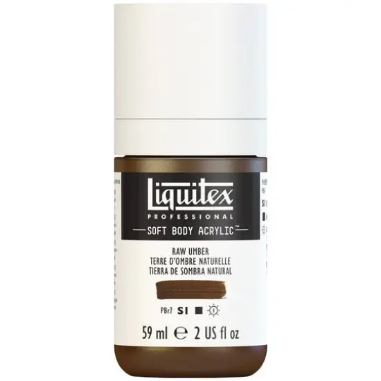 Liquitex&reg; Professional Soft Body Acrylic Bottle, 2oz. Raw Umber {8}
