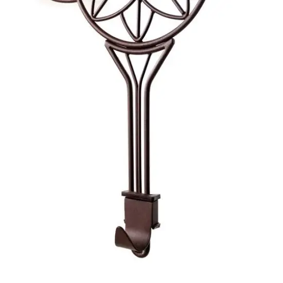 Village Lighting Flower Adjustable Wreath Hanger for Door {5}