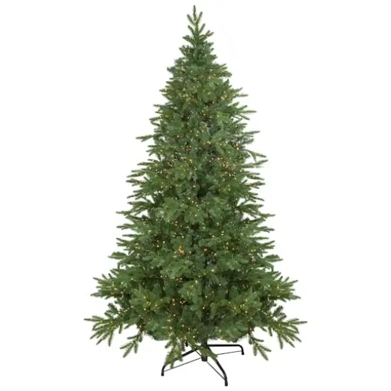 7.5ft. Pre-Lit Real Touch™ Birch River Fir Artificial Christmas Tree, Clear Lights {1}
