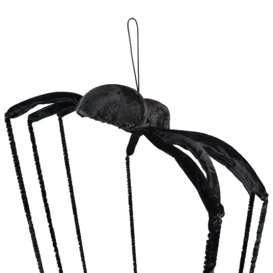 6ft. Black Long Legged Spider Halloween Decoration {6}