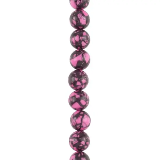 10mm Clay Round Beads by Bead Landing&trade; Pink {1}