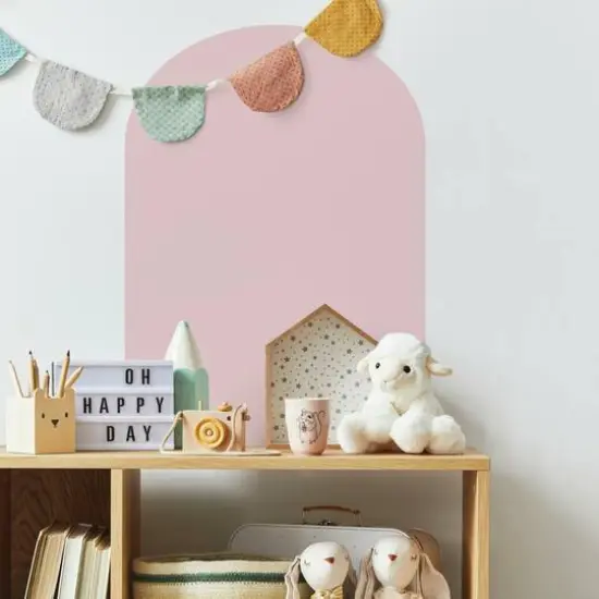 RoomMates Pink Blush Arch XL Peel & Stick Wall Decal {3}