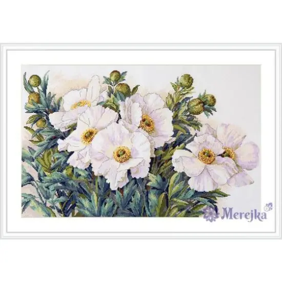 Merejka Garden Beauties Counted Cross Stitch Kit {1}