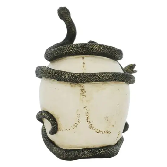 7.25" Snake-Entwined Skull Tabletop D&eacute;cor by Ashland&reg; {4}
