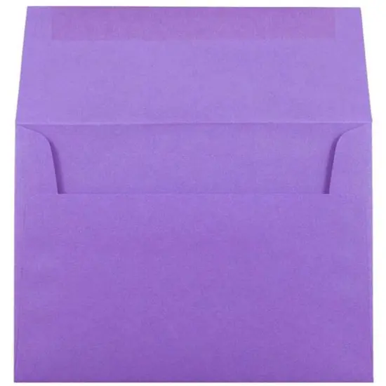 JAM Paper A6 Colored Invitation Envelopes, 50ct. Violet Purple {4}
