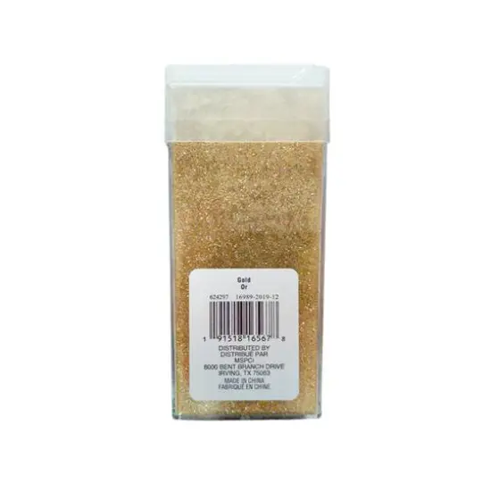 Extra Fine Polyester Glitter by Recollections&trade;, 15oz. Gold {6}