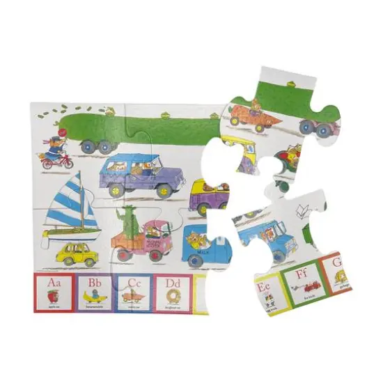 Richard Scarry's Things That Go! Giant Floor Puzzle: 26 Pcs {6}