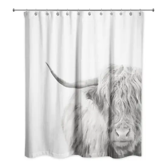 Highland Cow 71" x 74" Shower Curtain {3}