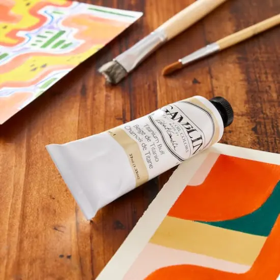 Gamblin Artist Grade Oil Colors, 37mLTitanium Buff {3}