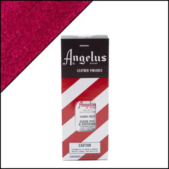 Angelus&reg; Suede Dye Dark Red {4}