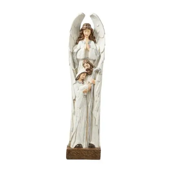 Glitzhome&reg; 30.5" Ivory Nativity Angel Porch D&eacute;cor {1}