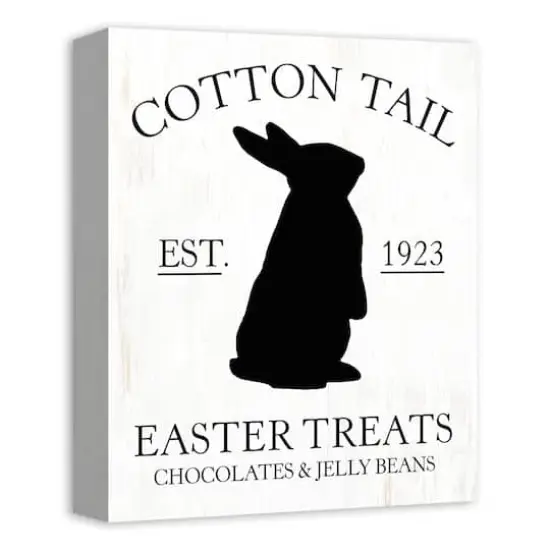 Cotton Tail Easter Treats Canvas Wall Art {3}