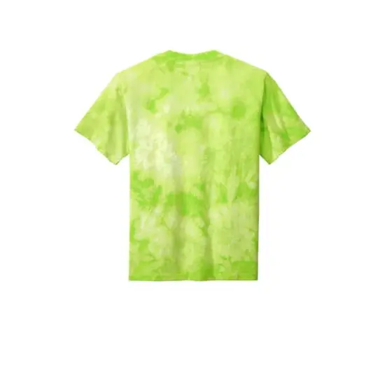 Port & Company&reg; Crystal Tie-Dye Youth T-Shirt Lemon Lime {5}