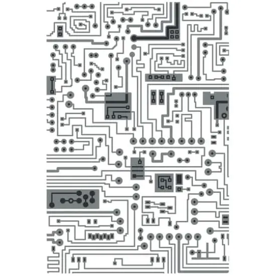 Sizzix&reg; 3D Texture Fades&trade; Tim Holtz&reg; Circuit Board Embossing Folder {4}