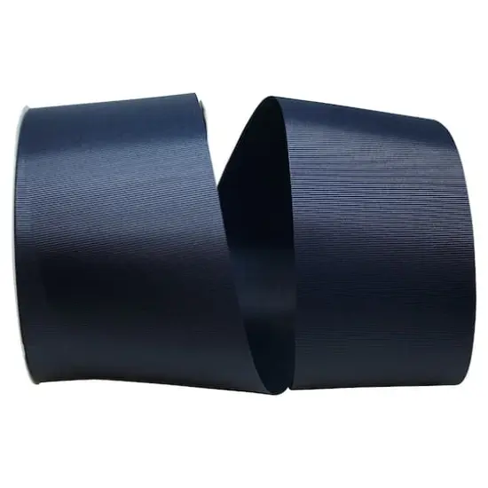 The Ribbon Roll 3" x 50yd. Grosgrain Allure Solid Ribbon Navy {1}