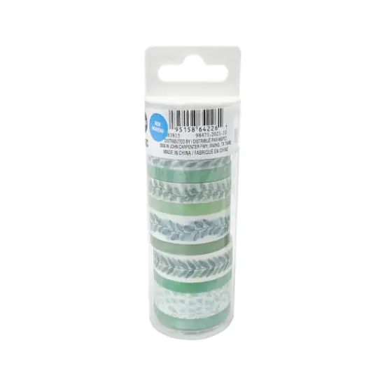Greenery Washi Tape Set in Tube by Recollections&trade; {6}
