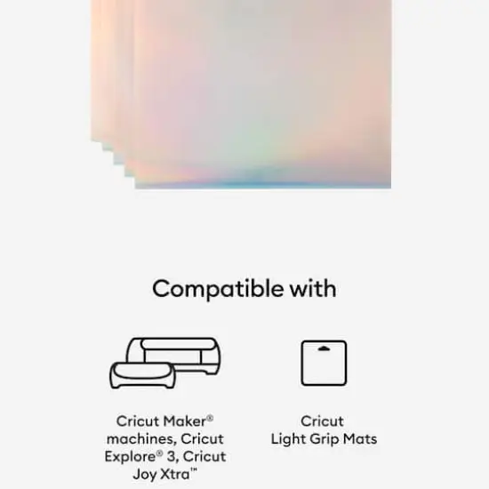 Cricut&reg; Silver Printable Vinyl, 10ct. {7}