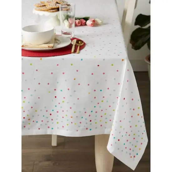Confetti Toss Print Printed Tablecloth 52" x52" {4}