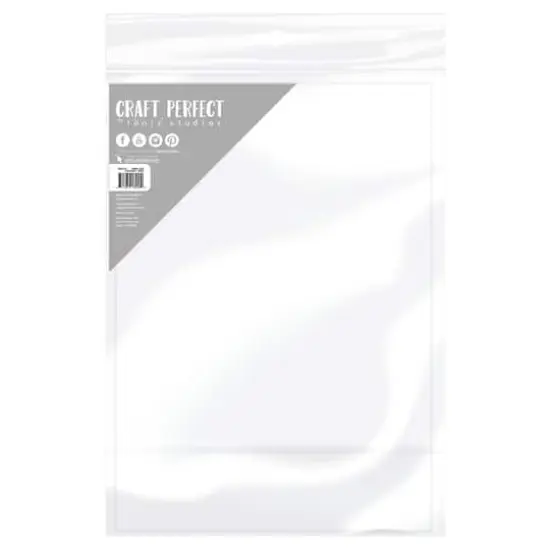 Craft Perfect Opalescent Green Glitter Cardstock, 8.5" x 11" {4}