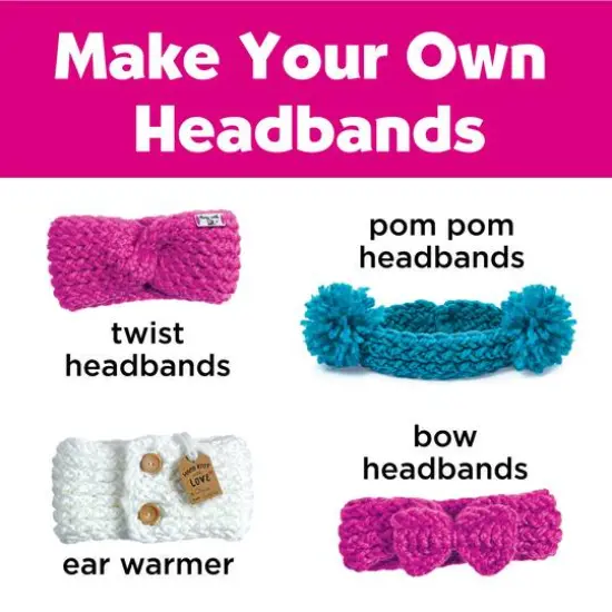 Creativity for Kids Quick Knit Headbands Kit {5}