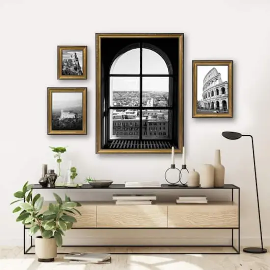 Home Gold Pompeii Wood Wall Frame by Studio D&eacute;cor&reg; {3}