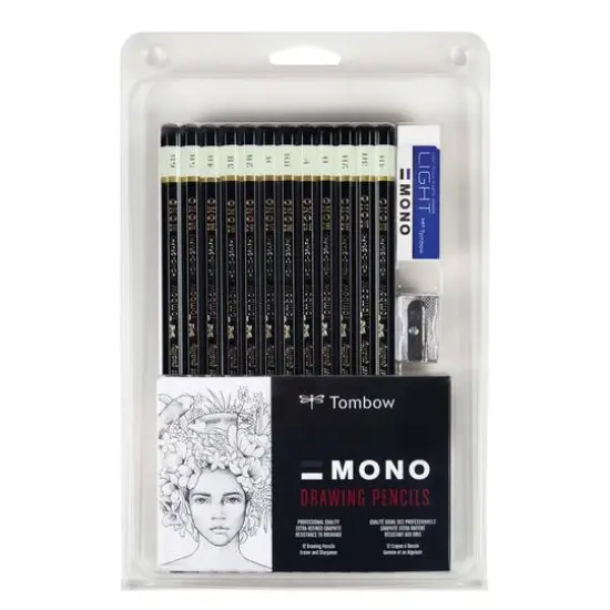Tombow Mono Professional Drawing 12 Pencil Set {1}