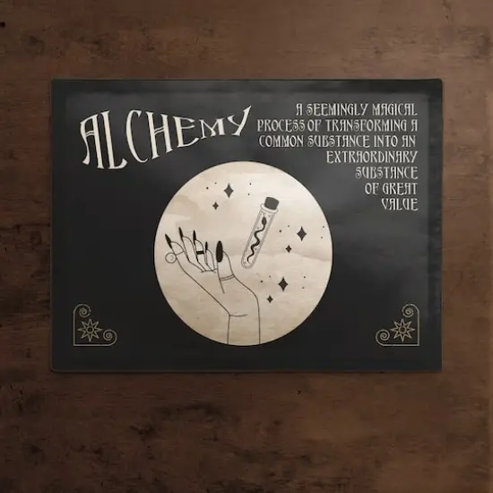 Alchemy Hand 6 18" x 14" Poly Twill Placemat {3}