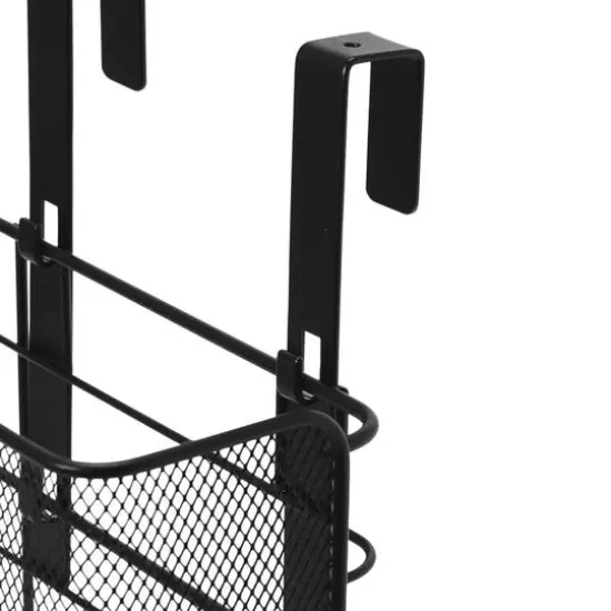 Household Essentials Over the Door Mesh Metal Basket {8}