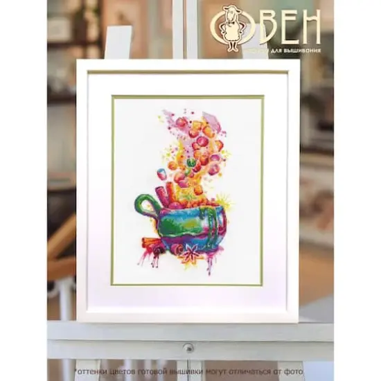 Oven Magic Marshmallow Cross Stitch Kit {3}