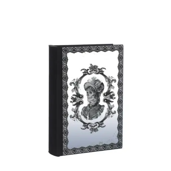 Assorted 8" Mirror Skeleton Tabletop Faux Glass Book, 1pc. by Ashland&reg; {4}