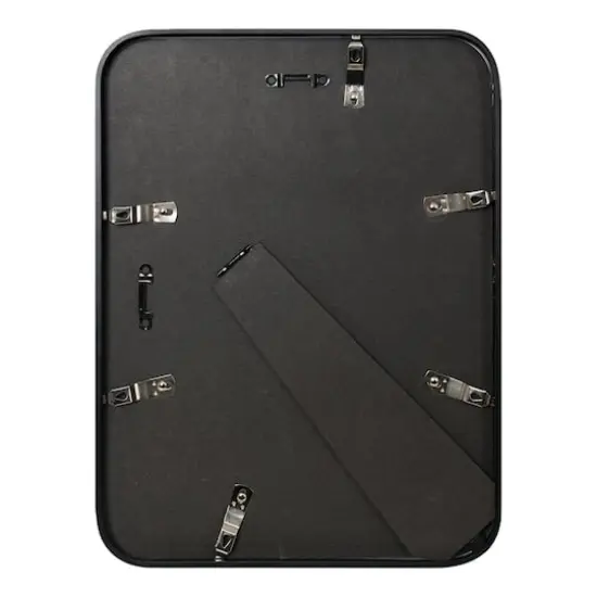 Expressions&trade; 5" x 7" Black Rounded Frame with Mat by Studio D&eacute;cor&reg; {4}