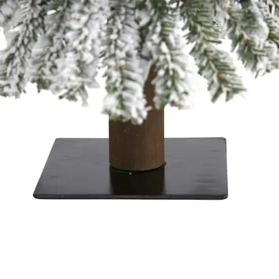 2ft. Pre-Lit Grand Alpine Artificial Christmas Tree, Clear LED Lights {5}