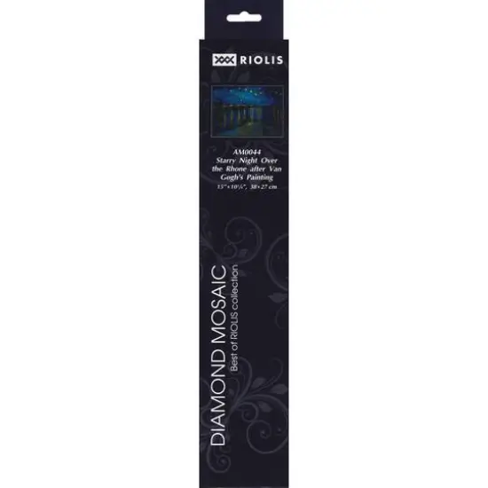 RIOLIS Starry Night Over Rhone Diamond Mosaic Kit {1}